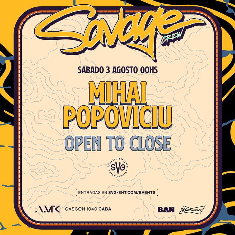 Crew Savage x Mihai Popoviciu x AMK